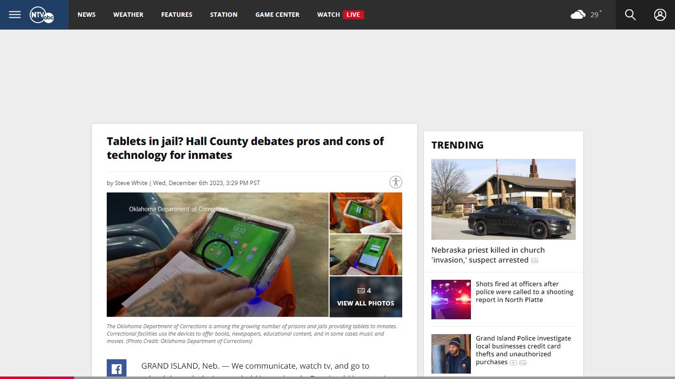 Tablets in jail? Hall County debates pros and cons of technology for ...